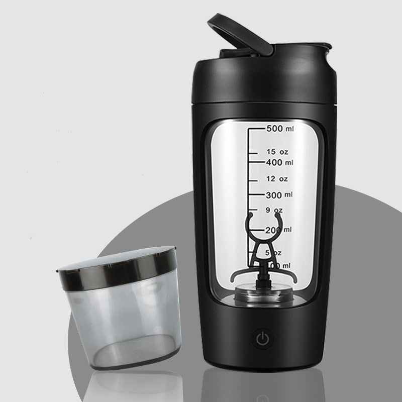 Premium Electric Protein Shaker, 650 ml, BPA-frei, USB-aufladbarer Shake Mixer für Protein Shakes, Fitness, Smoothies & Kaffee