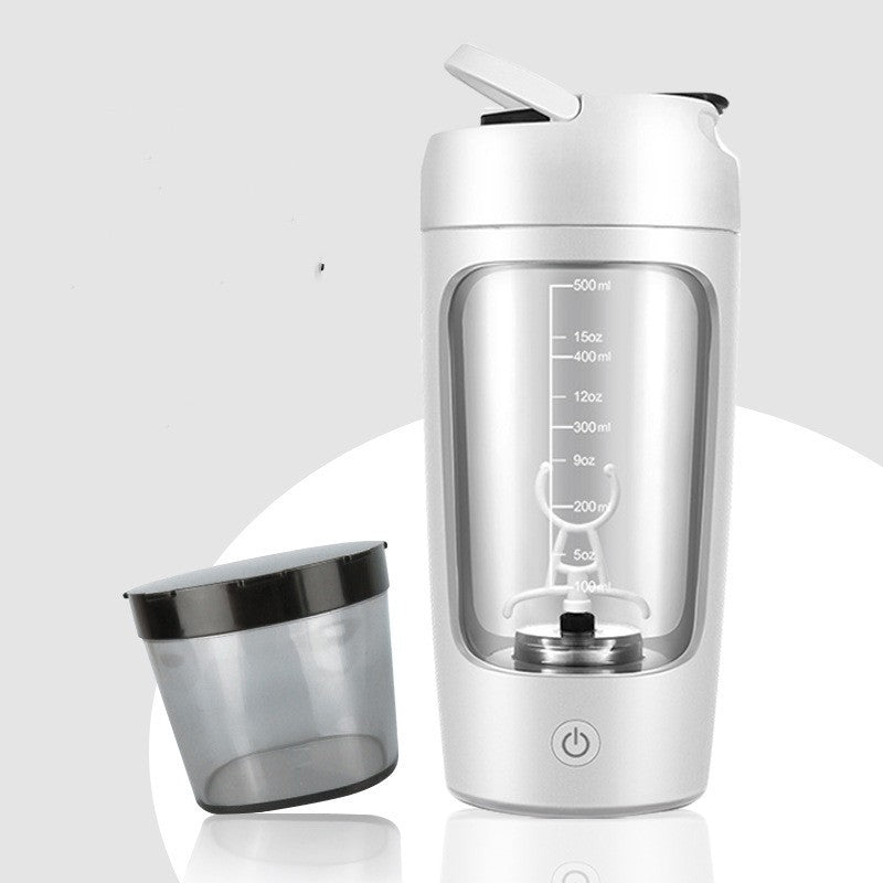 Premium Electric Protein Shaker, 650 ml, BPA-frei, USB-aufladbarer Shake Mixer für Protein Shakes, Fitness, Smoothies & Kaffee