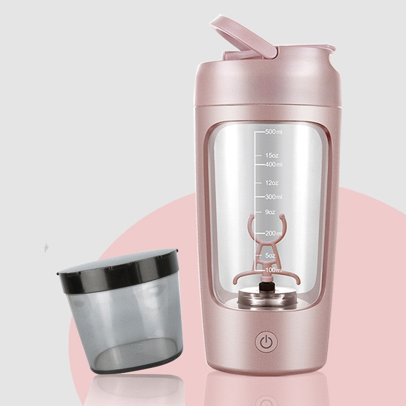 Premium Electric Protein Shaker, 650 ml, BPA-frei, USB-aufladbarer Shake Mixer für Protein Shakes, Fitness, Smoothies & Kaffee