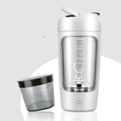 Premium Electric Protein Shaker, 650 ml, BPA-frei, USB-aufladbarer Shake Mixer für Protein Shakes, Fitness, Smoothies & Kaffee