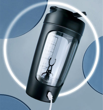 Premium Electric Protein Shaker, 650 ml, BPA-frei, USB-aufladbarer Shake Mixer für Protein Shakes, Fitness, Smoothies & Kaffee